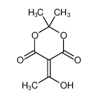 5-(1-羟基乙亚基)-2,2-二甲基-1,3-二氧杂环己-4,6-二酮