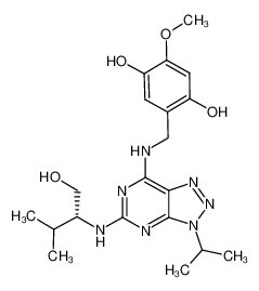 663887-93-2 structure, C20H29N7O4