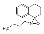 anti-2'-butyl-1,2,3,4-tetrahydronaphthalene-1-spiro-3'-oxaziridine 92885-61-5