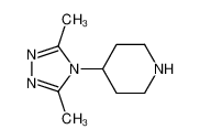 4-3,5-二甲基-4H-1,2,4-三氮唑-4-哌啶