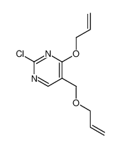4-allyloxy-5-allyloxymethyl-2-chloro-pyrimidine 7627-54-5