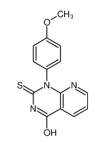 1-(4-methoxyphenyl)-2-sulfanylidenepyrido[2,3-d]pyrimidin-4-one 89374-59-4