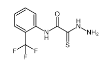 2-hydrazinyl-2-thioxo-N-(2-(trifluoromethyl)phenyl)acetamide 1219618-42-4