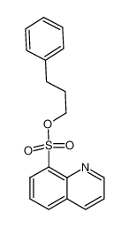 3-phenylpropyl quinoline-8-sulfonate 1082742-89-9