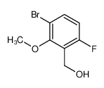 (3-bromo-6-fluoro-2-methoxyphenyl)methanol 648439-20-7