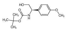 1,1-dimethylethyl (R)-N-[2-hydroxy-1-(4-methoxyphenyl)-ethyl]carbamate 159848-74-5