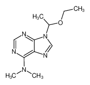 6-dimethylamino-9-(1-ethoxyethyl)purine 81332-52-7