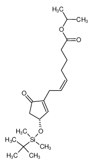 474944-36-0 (5Z)-7-[(3R)-3-[[(叔丁基)二甲基硅烷基]氧基]-5-氧代-1-环戊烯-1-基]-5-庚烯酸异丙酯