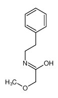 2-methoxy-N-(2-phenylethyl)acetamide 133611-77-5