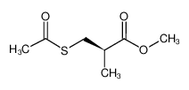 methyl (2R)-3-acetylsulfanyl-2-methylpropanoate 86961-07-1