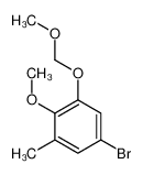5-bromo-2-methoxy-1-(methoxymethoxy)-3-methylbenzene