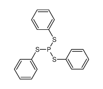 tris(phenylsulfanyl)phosphane 1095-04-1