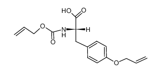 Nα-(allyloxycarbonyl)tyrosine O-allyl ether 104669-69-4