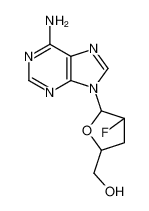 2'-beta-氟-2',3'-二脱氧腺苷