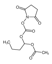 1-(2,5-dioxopyrrolidin-1-yl)oxycarbonyloxybutyl acetate 918448-49-4