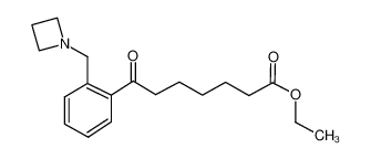 乙基7-[2-(1-氮杂环丁基甲基)苯基]-7-氧代庚酸酯