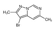 3-Bromo-2,5-dimethylpyrazolo[1,5-c]pyrimidine 35833-97-7