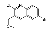 6-Bromo-2-chloro-3-ethylquinoline 409346-70-9