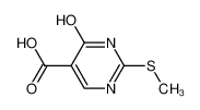 4-羟基-2-(甲硫基)嘧啶-5-羧酸