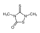 2,4-dimethyl-1,2,4-thiadiazolidine-3-thione-5-one 103031-01-2