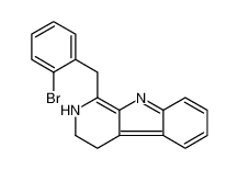 1-[(2-bromophenyl)methyl]-3,4-dihydro-2H-pyrido[3,4-b]indole 193551-47-2