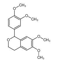 1-(3,4-dimethoxyphenyl)-6,7-dimethoxy-3,4-dihydro-1H-isochromene 861144-96-9