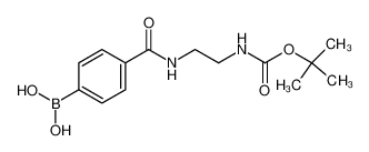 [4-[2-[(2-methylpropan-2-yl)oxycarbonylamino]ethylcarbamoyl]phenyl]boronic acid 
