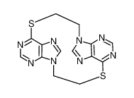 1,3-dithia<3.3>(6,9)(9',6')purinophane