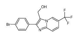 [2-(4-bromophenyl)-6-(trifluoromethyl)imidazo[1,2-a]pyridin-3-yl] methanol 1216488-91-3