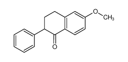 6-methoxy-2-phenyl-3,4-dihydro-2H-naphthalen-1-one 1769-84-2