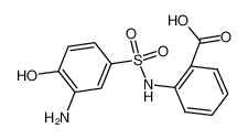 2-氨基苯酚-4-(2’-羧基)磺酰苯胺