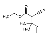 ethyl 2-cyano-3,3-dimethylpent-4-enoate 63077-73-6