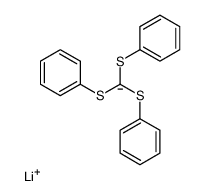 14572-78-2 lithium,bis(phenylsulfanyl)methylsulfanylbenzene