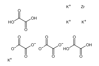 四氧醛酸根锆(IV)酸钾