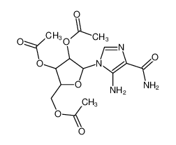 5-氨基-1-(2-O,3-O,5-O-三乙酰基-beta-D-呋喃核糖基)-1H-咪唑-4-甲酰胺