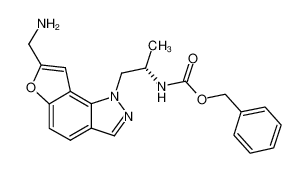 853922-12-0 structure, C21H22N4O3