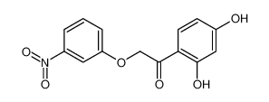 1-(2,4-Dihydroxyphenyl)-2-(3-nitrophenoxy)ethanone 137987-90-7