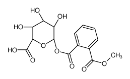 单甲基邻苯二甲酸酯O-beta-D-葡糖苷酸