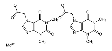 2-(1,3-二甲基-2,6-二氧代嘌呤-7-基)乙酸镁