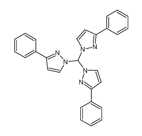 1-[bis(3-phenylpyrazol-1-yl)methyl]-3-phenylpyrazole 175442-52-1