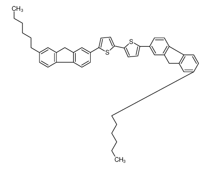 2-(7-hexyl-9H-fluoren-2-yl)-5-[5-(7-hexyl-9H-fluoren-2-yl)thiophen-2-yl]thiophene