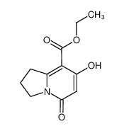 ethyl 7-hydroxy-5-oxo-2,3-dihydro-1H-indolizine-8-carboxylate 72130-68-8