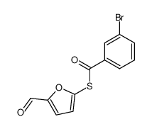 5-(3-bromobenzoylthio)-2-furancarboxaldehyde 106240-66-8