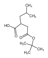 2-(R)-(tert-butoxycarbonylmethyl)-4-methylpentanoic acid 157422-39-4