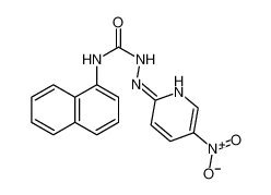 1-naphthalen-1-yl-3-[(5-nitropyridin-2-yl)amino]urea