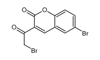 6-bromo-3-(2-bromoacetyl)chromen-2-one 106578-01-2