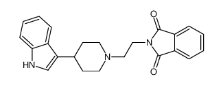 2-{2-[4-(1H-Indol-3-yl)-1-piperidinyl]ethyl}-1H-isoindole-1,3(2H) -dione 57311-64-5
