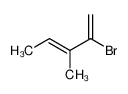 89641-28-1 2-bromo-3-methyl-penta-1,3-diene