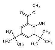 methyl 3,5-ditert-butyl-2-hydroxybenzoate 15018-03-8
