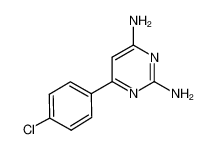 6-(4-Chlorophenyl)pyrimidine-2,4-diamine 175137-09-4
